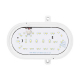 LED-Oval-Armatur IP65 4-9W CCT+Power-DIP weiß EGB