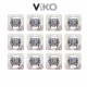 12 Stk. Ausschalter / Wechselschalter Schaltereinsatz EGB VIKO