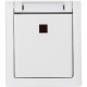 Pacific FR Kontroll-Ausschalter AP 1-polig weiß EGB