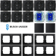 Spar-Set Future Linear schwarz matt Busch Jaeger