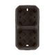 2-fach Gehäuse Plexo New FRAP anthrazit 069602L Legrand