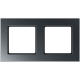 Rahmen 2-fach anthrazit matt A 5582 BF ANM Jung