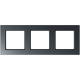 Rahmen 3-fach anthrazit matt A 5583 BF ANM Jung
