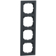 Rahmen 4-fach M-Pure anthrazit MEG4040-3614 Merten