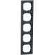 Rahmen 5-fach M-Pure anthrazit MEG4050-3614 Merten
