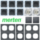 Spar-Set anthrazit System M & M-Pure Merten
