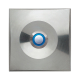 Klingeltaster Edelstahl ETA S200 quadratisch LED blau 55545 Grothe