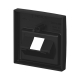 Balance SI Zentralscheibe UAE 1-fach schwarz matt 1803-915 Busch-Jaeger