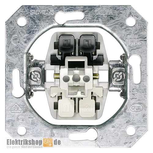 Kreuzschalter Schaltereinsatz DELTA UP 5TA2117 Siemens