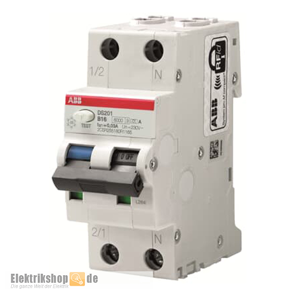 FI/LS-Schutzschalter pro M Compact DS201A-B16/0,03 ABB