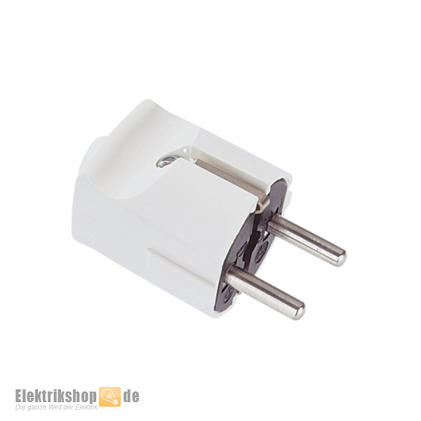 SCHUKO-Stecker weiß 910.270 Bachmann