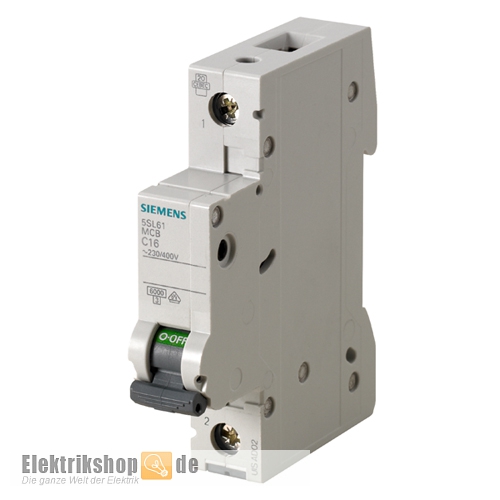 1B10 Leitungsschutzschalter B-10A 1polig 5SL6110-6 Siemens