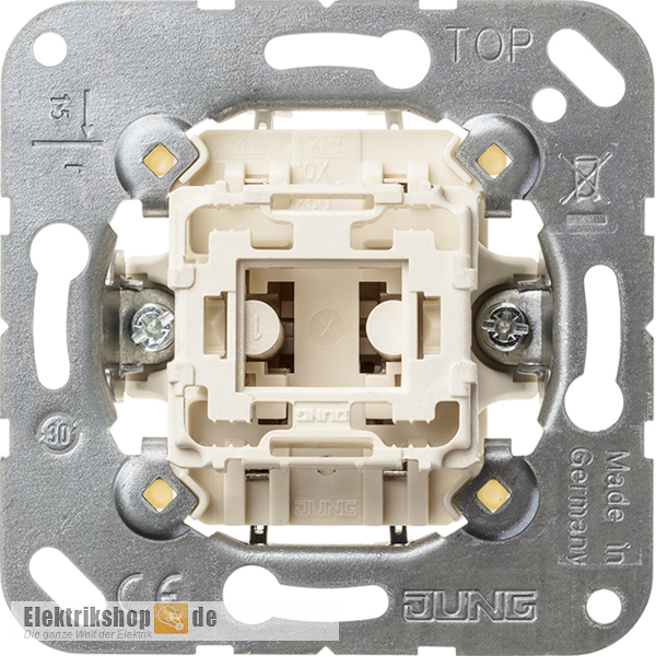 Kreuz Wippschalter-Einsatz Kreuzschalter 507 U Jung