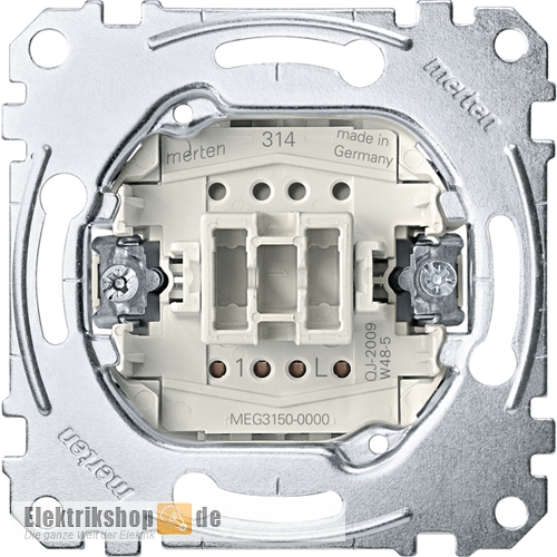 Taster-Einsatz Schließer 1-polig MEG3150-0000 Merten