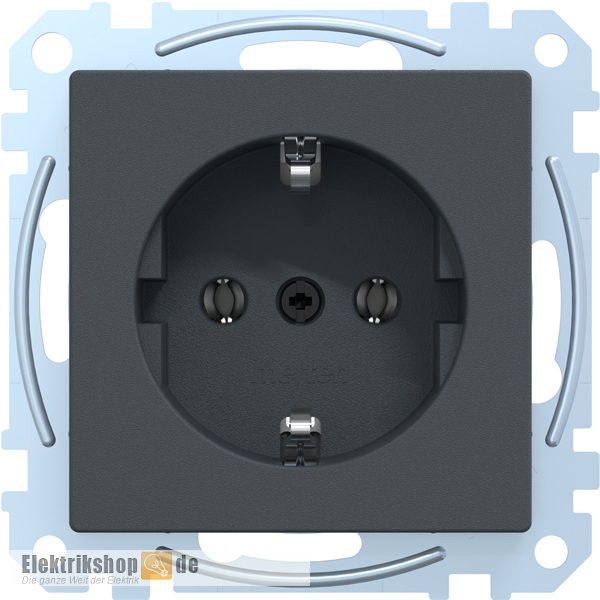Schuko-Steckdose System M anthrazit MEG2301-0414 Merten