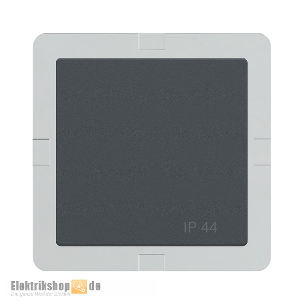 Wippe Wechsel/Kreuz/Taster IP44 System M anthrazit 433014 Merten
