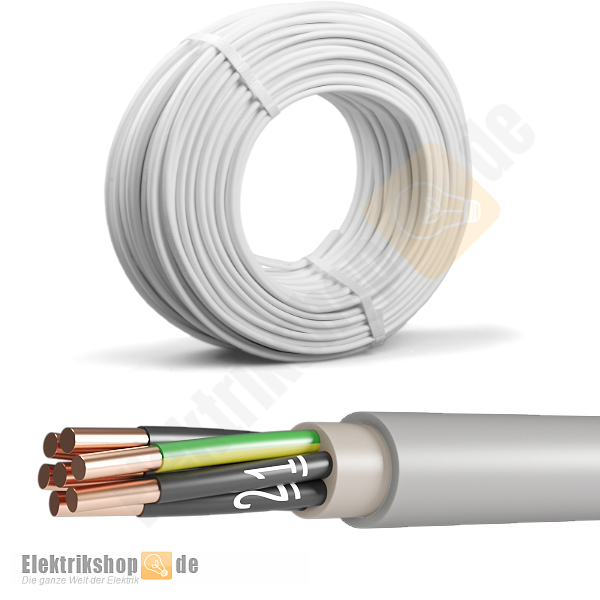 Mosel-ElektroNYM-J 7x1,5 NYM 7 x 1,5mm² Kabel Leitung günstig