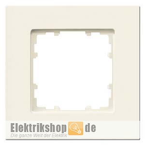 1-fach Rahmen Kunststoff elektroweiß Delta miro 5TG11113 Siemens