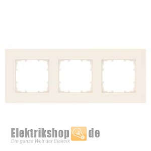 3-fach Rahmen Kunststoff elektroweiß Delta miro 5TG11133 Siemens