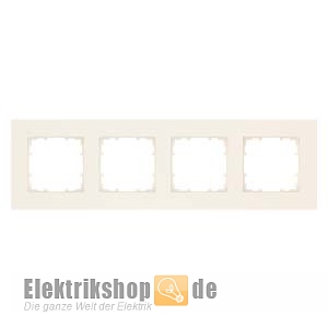 4-fach Rahmen Kunststoff elektroweiß Delta miro 5TG11143 Siemens