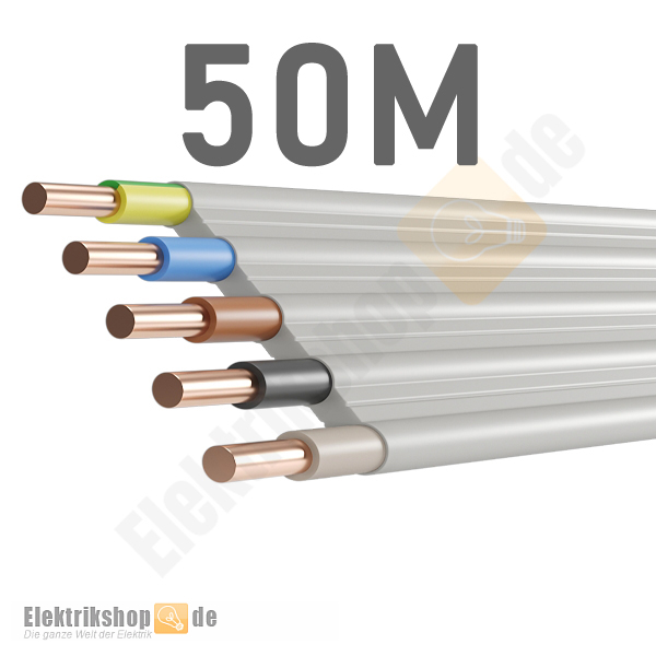 50m Ring Stegleitung NYIF-J 5x1,5