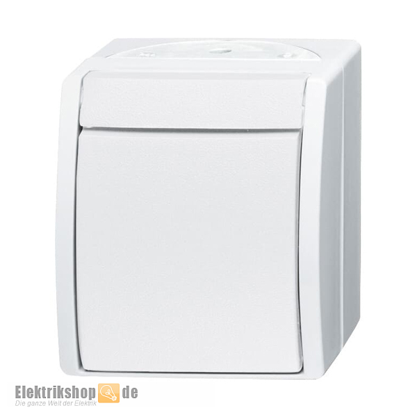 Ausschalter / Wechselschalter alpinweiß 2601/6 W-54 Ocean Busch