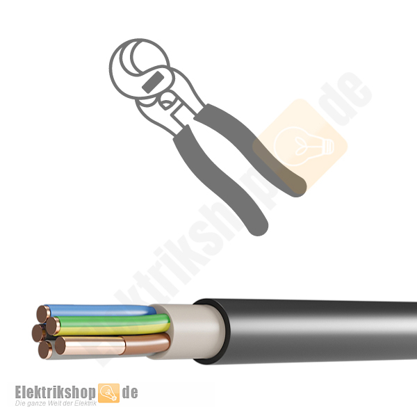 NYY-J 5x2,5 Erdkabel