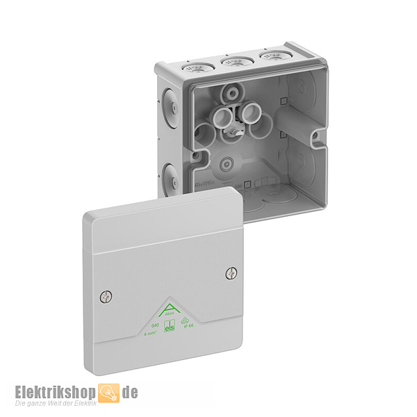Abzweigdose AP/FR IP66 grau Abox 040-L Spelsberg