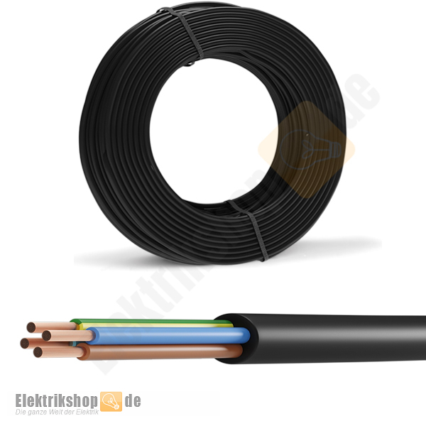 50m Ring H05RR-F 4G0,75 Gummischlauchleitung