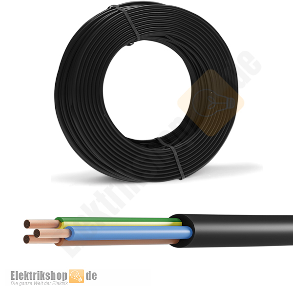 50m Ring H05RN-F 3G0,75 Gummischlauchleitung