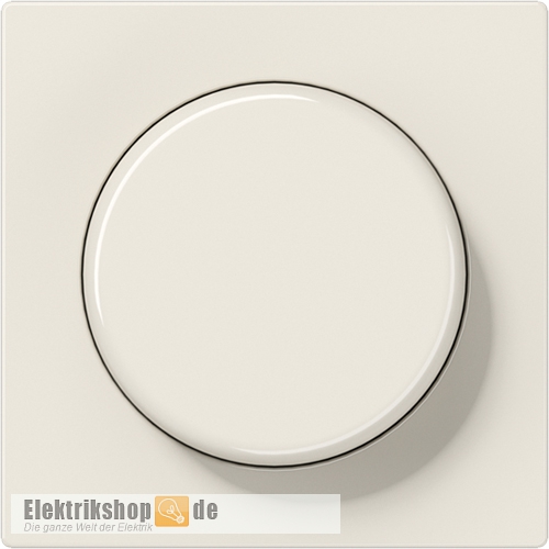 Abdeckung Drehdimmer weiß/cremeweiß A 1540 Jung