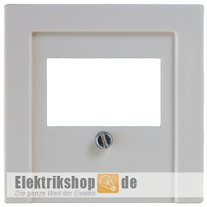 Abdeckung TAE/USB weiß/cremeweiß A 569 PLT Jung