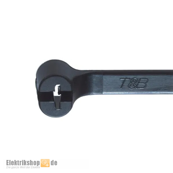 Kabelbinder schwarz Ty-Rap TY28MX Thomas&Betts