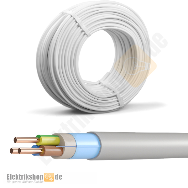 100m Ring NYM(ST)-J 3x1,5 RE Mantelleitung geschirmt