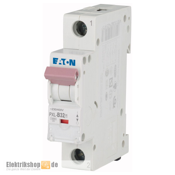 1B32 Leitungsschutzschalter B-32A 1polig PXL-B32/1 Eaton