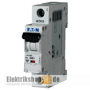 1B40 Leitungsschutzschalter B-40A 1polig PXL-B40/1 Eaton