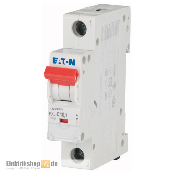 1C10 Leitungsschutzschalter C-10A 1polig PXL-C10/1 Eaton