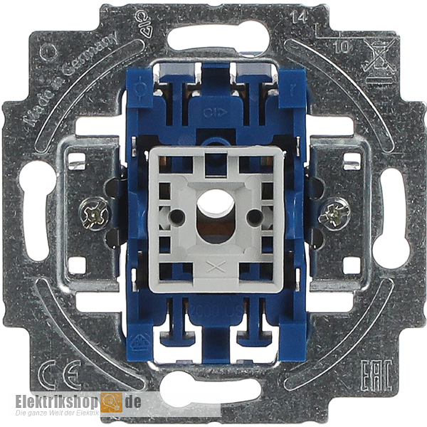 Busch Jaeger Wippschalter 2-polig Ausschalter 2000/2 US-101