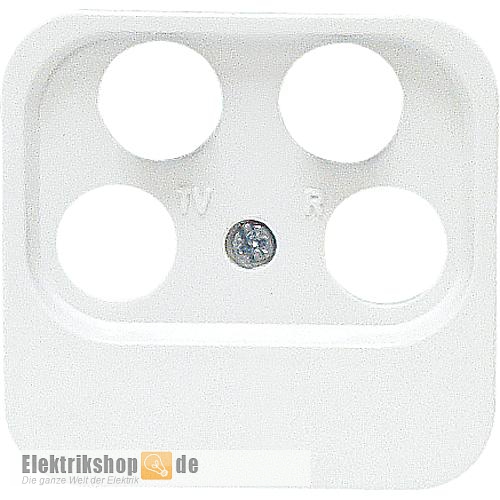 Zentralscheibe für Antennendose 4-Loch Elegant Standard EGB VIKO