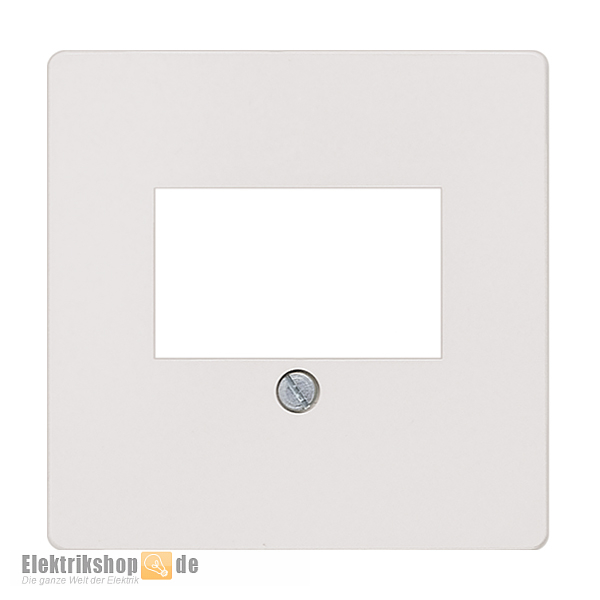Abdeckplatte TAE-Anschlussdose titanweiß Delta i-system 5TG2563-2 Siemens
