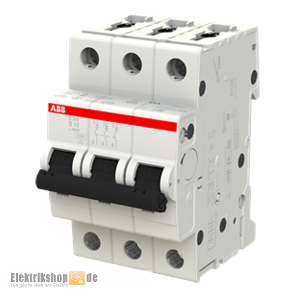 3B10 Leitungsschutzschalter B-10A 3polig S203-B10 ABB