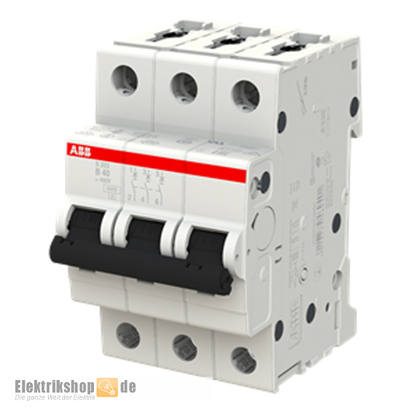 3B40 Leitungsschutzschalter B-40A 3polig S203-B40 ABB