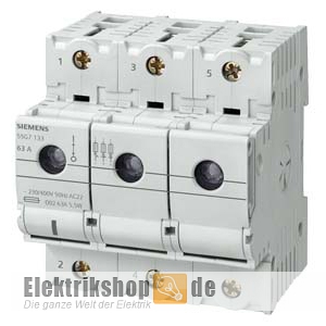 MINIZED-Lasttrennschalter 3-polig D02 NEOZED 5SG7133 Siemens