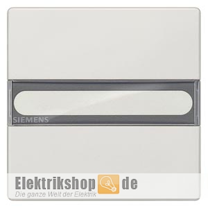 Wippe mit Schriftfeld Delta style titanweiß 5TG7156 Siemens