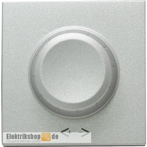 Zentralscheibe Dimmer Karre silber EGB VIKO