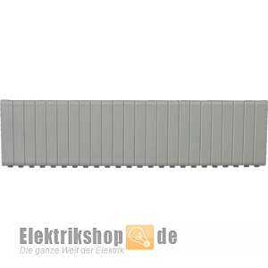 Abdeckstreifen lichtgrau abbrechbar für 12 TE 7290031 F-tronic