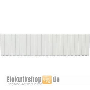 Abdeckstreifen weiß abbrechbar für 12 TE 7290032 F-tronic