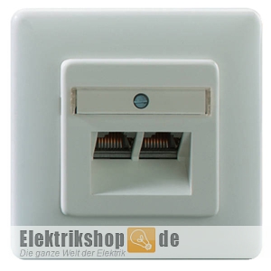 UP UAE Datendose 2-fach mit Abdeckung rw 136112070 Rutenbeck