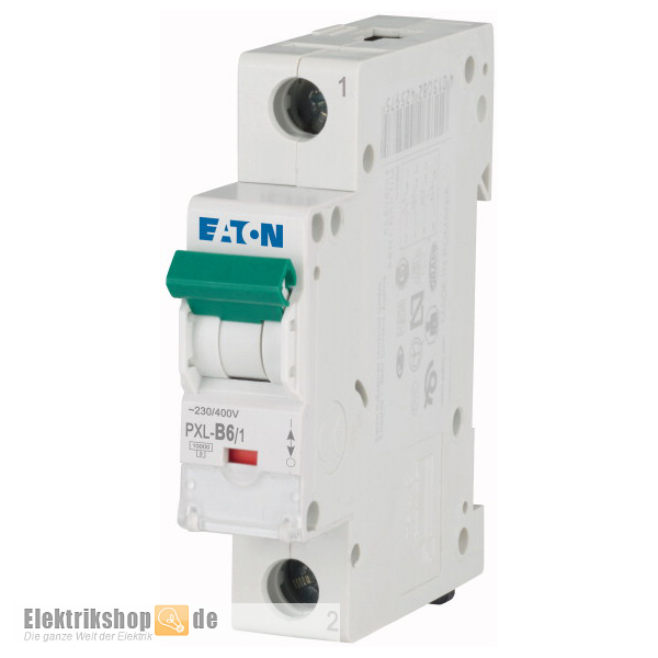 Eaton PXL-C2/1 Leitungsschutzschalter C2A 10kA 1-polig 