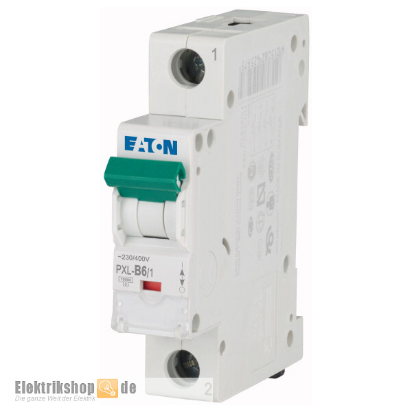 1B6 Leitungsschutzschalter B-6A 1polig PXL-B6/1 Eaton